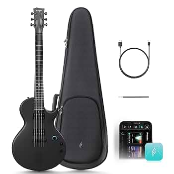 オールカーボン Mini Guitar <ENYA NOVA AI / BLK> S6e1b361bc4c04177a685dec42c221